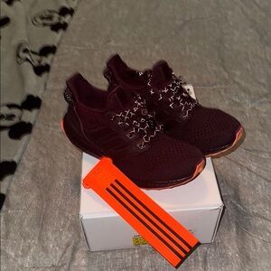 Adidas Black and Orange Sneakers